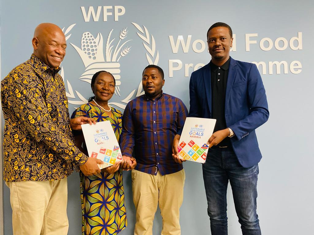 agro_agency's tweet photo. #FromLandtoNation
#GoldenFresh
The Agro Marketing and Trade Agency (AMTA) signs off a Memorandum of Understanding with World Food Programme Namibia.
At the signing occasion earlier this morning represented by both entities, AMTA's Interim Managing Director, Salomo Hei https://t.co/Tx2PK6vBS0