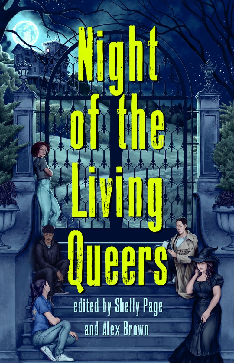 shelly_p_writes's tweet photo. 🎃🌈COVER REVEAL!!🌈🎃

NIGHT OF THE LIVING QUEERS, a YA horror anthology featuring 13 stories from queer authors of color is out August 29, 2023 from @WednesdayBooks!
 
Illustrator: Colin Verdi
Designer: Olga Grlic
GR: https://t.co/oKx4wjtda7 https://t.co/tBxKinu7nA