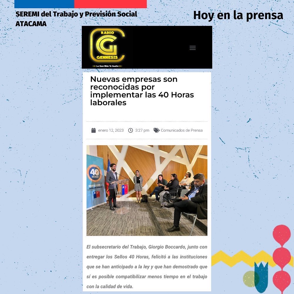 Seremi de Trabajo y Previsión Social de Atacama tweet media