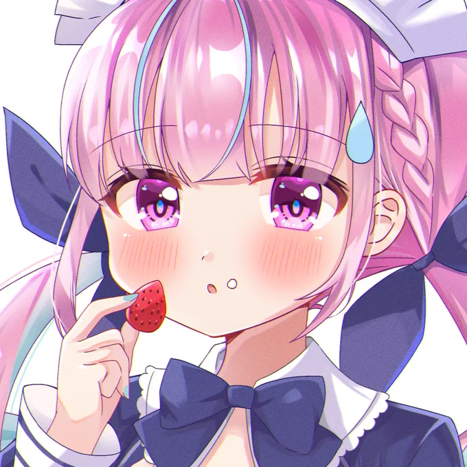 今日は #いちごの日 みたいです。つまみぐいあくあちゃん 