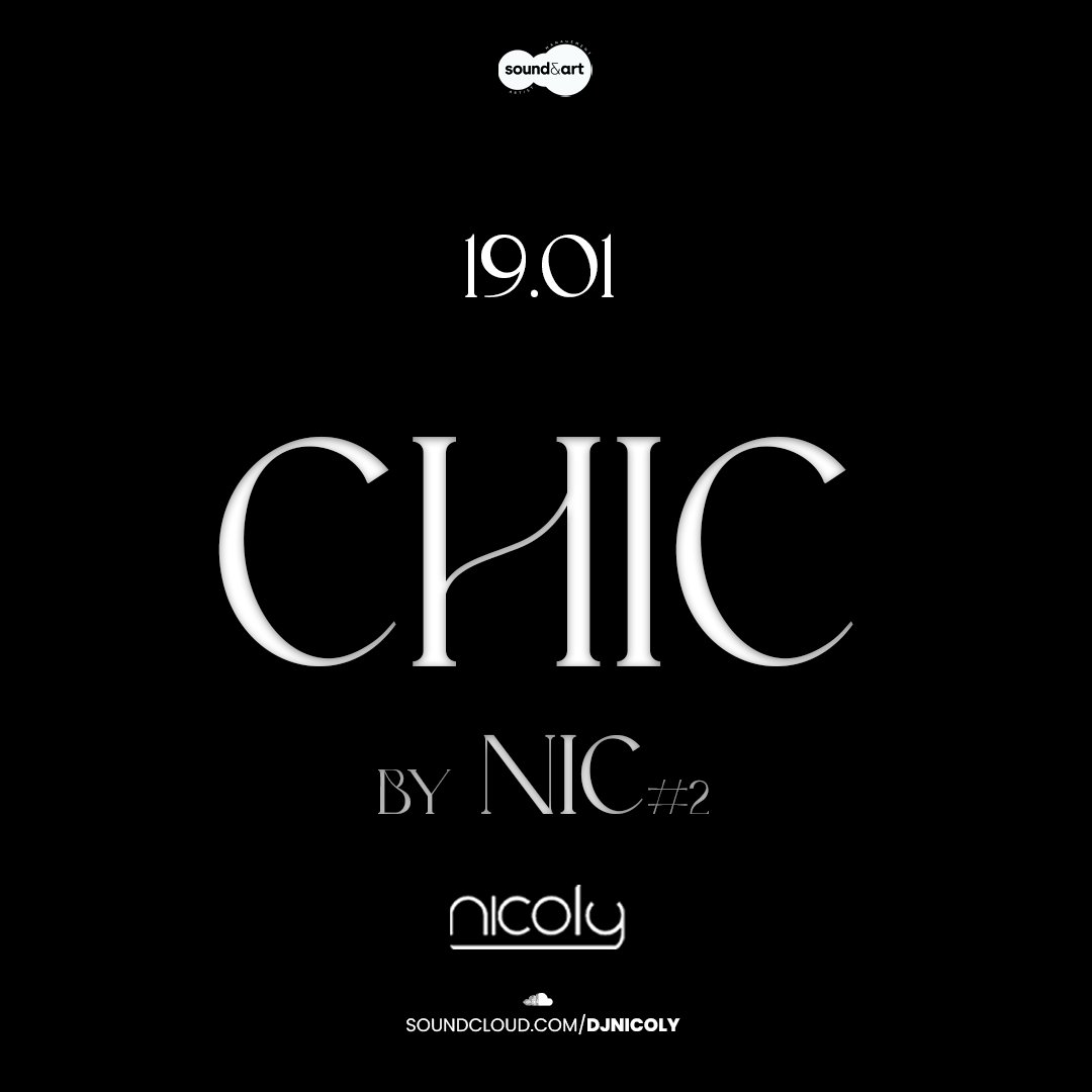 nicolydj's tweet photo. COMING SOON … CHIC by NIC #2 🎶
Bookings: @agencia_soundart 
Arte: @equalizeart 
.
.
.
.
.
.
.
.#djsset #housemusic #dj #djnicoly #lifestyle #musica #chicbynic #release #lancamento #agenciasoundart #soundcloud #chicbynic2 #maxstyler https://t.co/DmL3QSSyZE