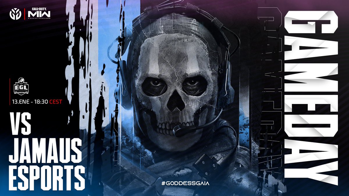 #CoDMW2 | GameDay

¡Hoy nuestros soldados de #GaiaGaming se enfrentan en la semifinal del #EGL_Clasificatorio de <a href="/EGLSpain_/">EGL Spain</a>!👀🔥

¡Vamos con todo muchachos!🫡🔥🔥

<a href="/PeentaaX/">♠️</a> (c)
@13ollero
<a href="/xStuaX/">xStuaX</a>
<a href="/QuaaZaa/">Axel GF</a>
 
🆚#JamausGG
 
📺twitch.tv/skaiwannn

⏰ 18:30 PM 🇪🇸

#GoddessGaia