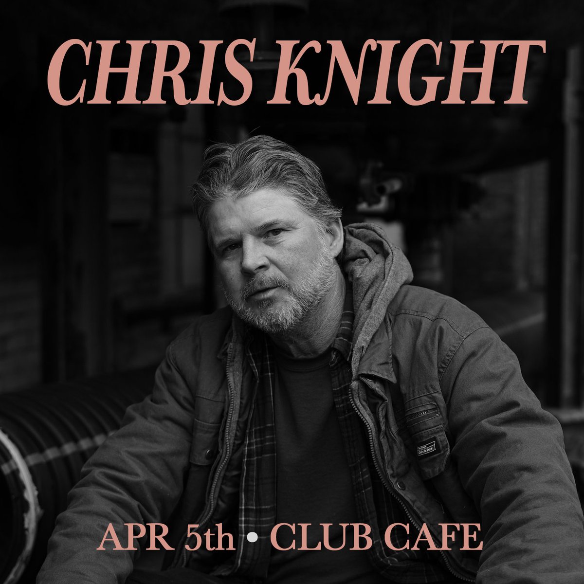 opusoneprod's tweet image. NEW SHOW!
@ClubCafeLive: 04/05 - Chris Knight! 
On Sale NOW via: bit.ly/3Qp5q6D
#opusonepgh #pittsburgh #chrisknight #clubcafe