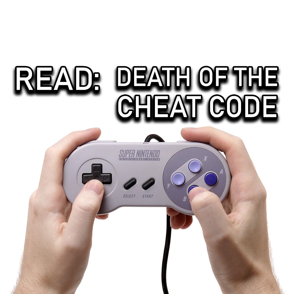 TimelessGamerN's tweet photo. "I miss that feeling β that cheat code feeling." Read here π https://t.co/hUFT5LS7Em
...
#cheats #cheatcode #cheatcodes #konamicode #aimbot #aimbots #retrogames #retrogaming #retrogamer https://t.co/bd0BBendyT