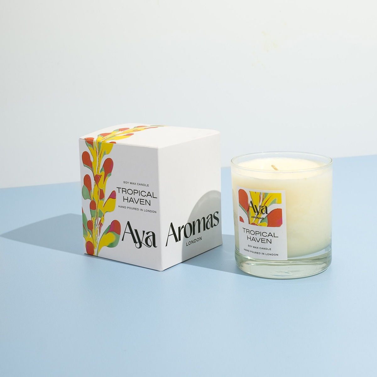 TheDieline's tweet photo. Inspired by the power of candles and their respective scents, Aya Aromas was founded by two sisters. The packaging, created by @WeAreMyCreative, allows the fragrance of each candle in the range to take control of the color palette.

https://t.co/dLWSEOXsqk? https://t.co/W5vu3SITLk