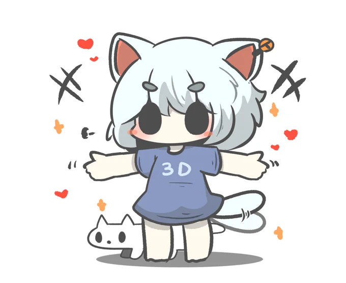 3DTAOねこちゃん(2D) 