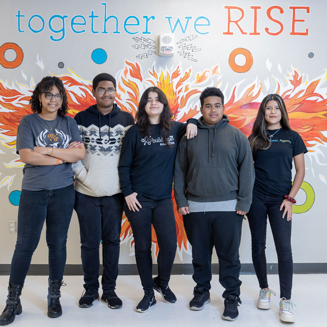 Check out the @b21network annual report! We've made some major strides and heard from students and educators in our network on their journeys. Follow the link to learn more: bit.ly/b21artw  #competencybased #reimaginelearning'