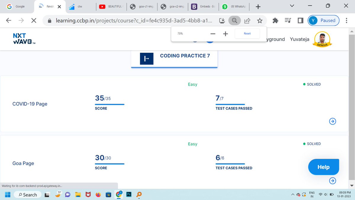 yuvateja125's tweet image. #day19 of #30daysofcodingchallenge
@nxtwave_tech