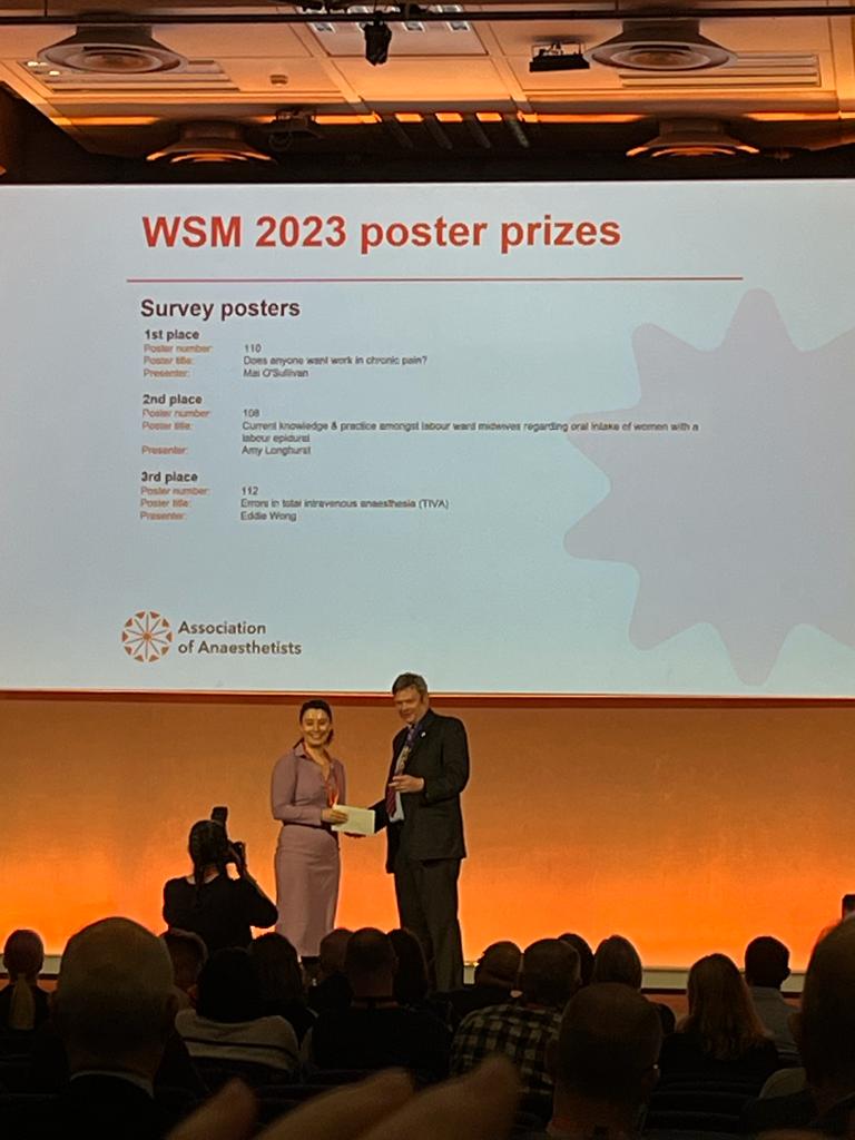 Mai O'Sullivan (@maiosull) on Twitter photo Many thanks to <a href="/aineeogara/">Áine O'Gara</a> at <a href="/SJ_ACC/">SJACC</a> for her support. Our project looking at barriers to a career in pain medicine won the survey poster category at #WSM2023 <a href="/Assoc_Anaes/">Association of Anaesthetists</a> Many thanks to <a href="/aineeogara/">Áine O'Gara</a> at <a href="/SJ_ACC/">SJACC</a> for her support. Our project looking at barriers to a career in pain medicine won the survey poster category at #WSM2023 <a href="/Assoc_Anaes/">Association of Anaesthetists</a>