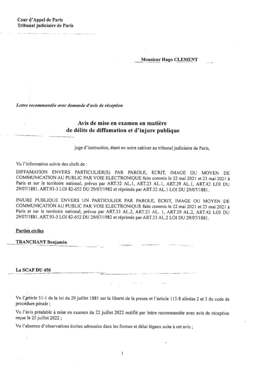 Hugo Clément tweet media