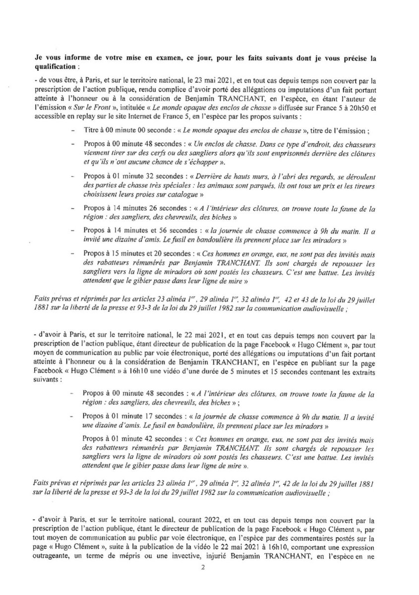 Hugo Clément tweet media