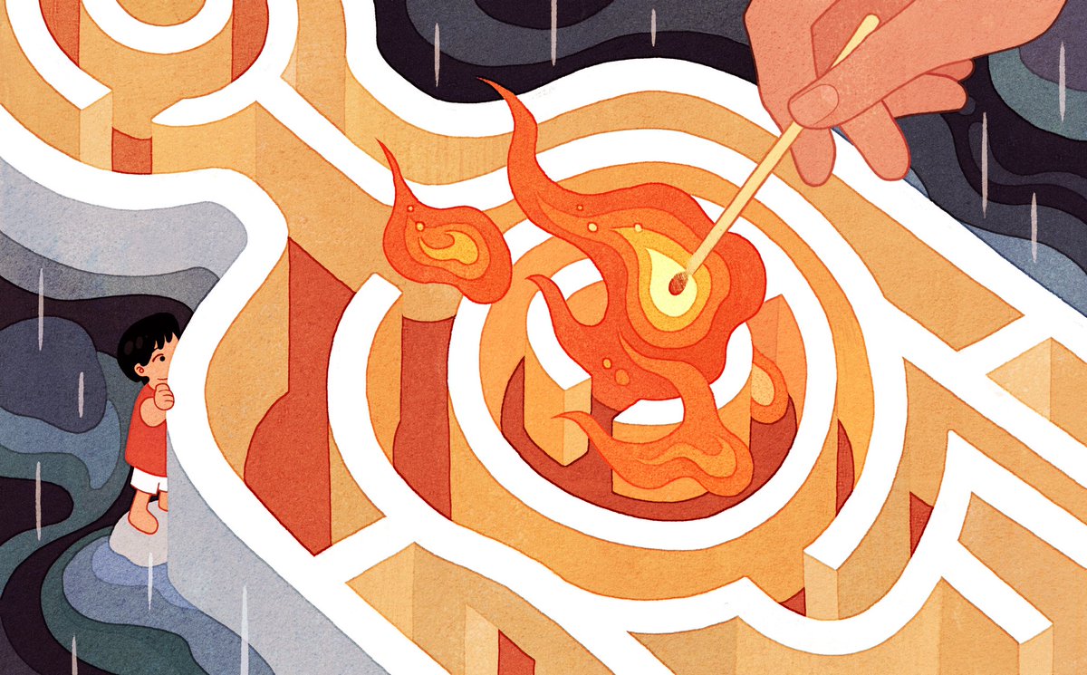 「点燃我心中的火焰#illustration 」|丞一刨のイラスト