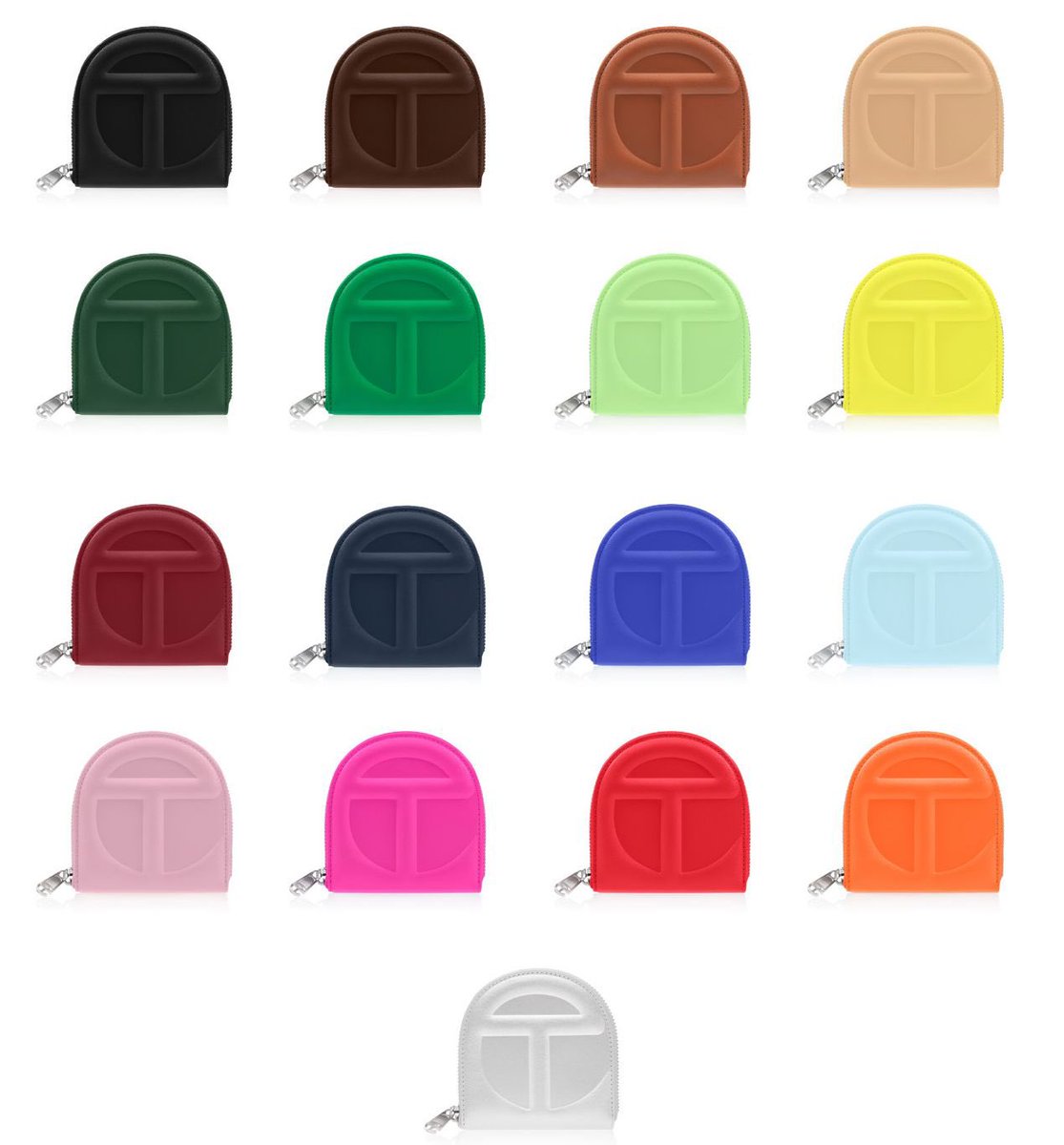 THE TELFAR WALLET: you asked and asked and asked — we took our time AND DID IT RIGHT. REAL LEATHER, 17 COLORS, dropping MONDAY 1/23 at 12PM ET SHOP.TELFAR.NET + EU.TELFAR.NET