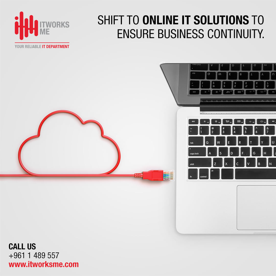 itworksme's tweet image. By having cloud-based applications and online solutions, companies can maintain business continuity and productivity by integrating next generation technologies #ITWORKSME #ITServices #OnlineSolutions