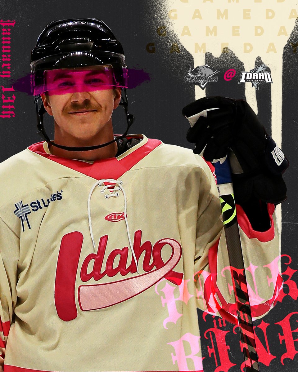Steelheads's tweet photo. 💗 Pink In The Rink 💗 

🆚 @UtahGrizzlies 
⏰ 7:10pm 
📍 @IdCentralArena 
📝 https://t.co/tvjG9Pgko5
📺 @FloHockey | https://t.co/qocOffrw4z  + Sparklight Channel 72 
📻 @KTIK_953FM | https://t.co/8rJpO4awko https://t.co/NQwbKOIJuB