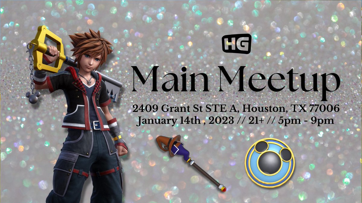 Hi friends!!! It's that time of the month! It's our first Main Meetup of the year! We're super excited to be back at @BUDDYSHouston with tons of fun games! See y'all soon! 🥳
.
#event #lgbtqia #gayming #gaming #charity #houston #texasn