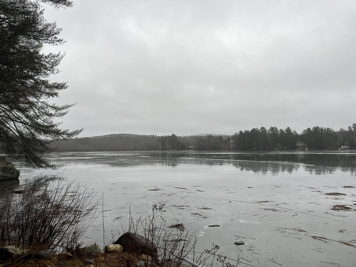 PeterCroce's tweet photo. Yesterday I stood on solid ice. Today it’s slushy water.

Yesterday reached 17°F. Now it’s 50°F and rainy with a flood watch as the ice and snow melt and flow downstream.

Climate instability is here today but our world is still wonderful. What’s next? 👇 https://t.co/i2EjoRctRw