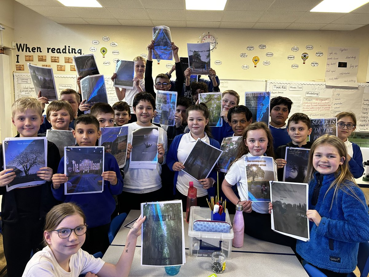 We’re all authors with our published books 📚