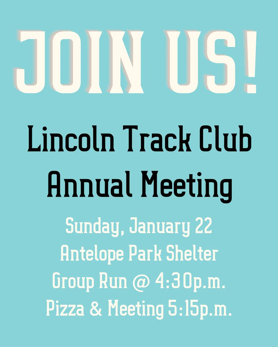 Lincoln Track Club tweet media