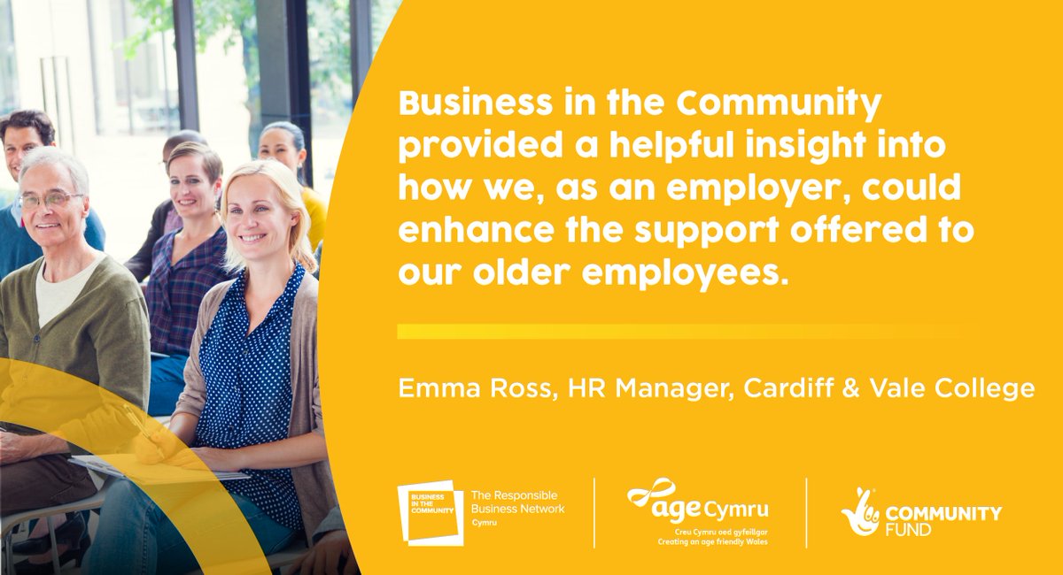 Our Age-Inclusive Learning Network webinars focus on supporting an ageing workforce, promoting a positive approach to ageing, & helping employees prepare for retirement. Find out more & register here: eventbrite.co.uk/e/age-inclusiv… #AgeAtWork @AgeCymru @TNLComFundWales @_businesswales