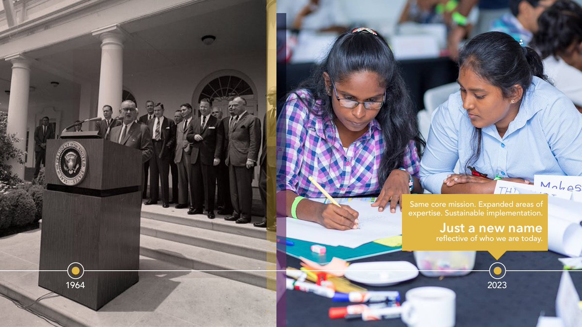 We’ve launched a new name that encompasses who we are today and the vital work we're doing for the people &amp; communities we serve. We are now Improving Economies for Stronger Communities (IESC). With your continued engagement, we look forward to embarking on this exciting new era.