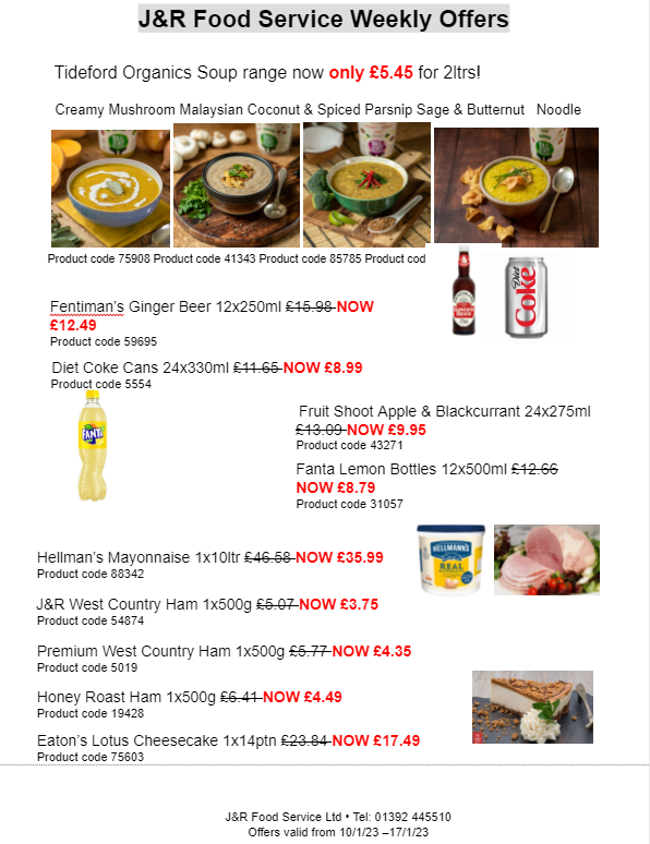 J&R Food Service Ltd tweet media