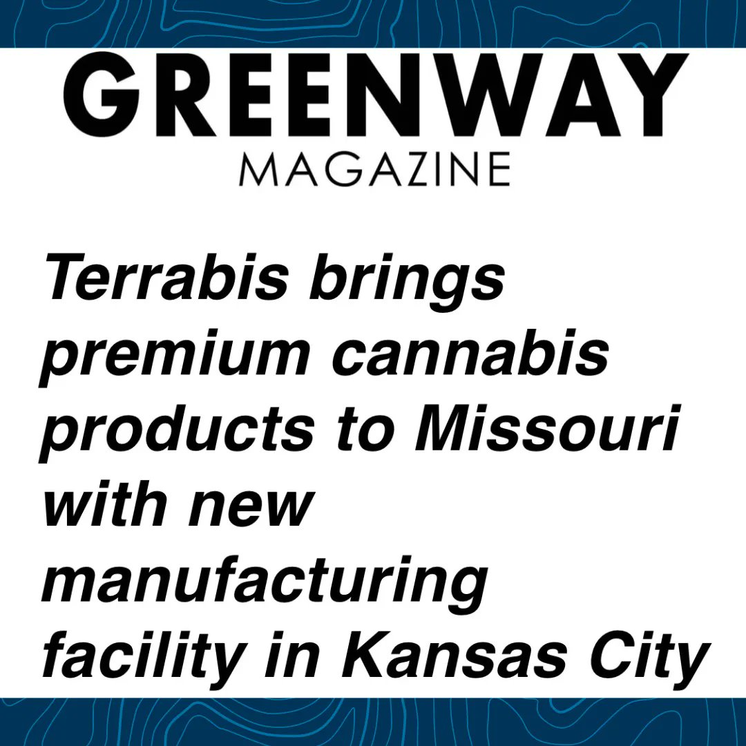 terrabis's tweet photo. π We're thrilled to be producing our own line of products in Missouri!
π π https://t.co/k93JqTUDcS
@mogreenway
#Terrabis #missouri #kcmo #kansascity #kansascitymissouri #kansascitymo #kc #missouribusiness #mommj #moadultuse #news https://t.co/xdQT2BfXa0