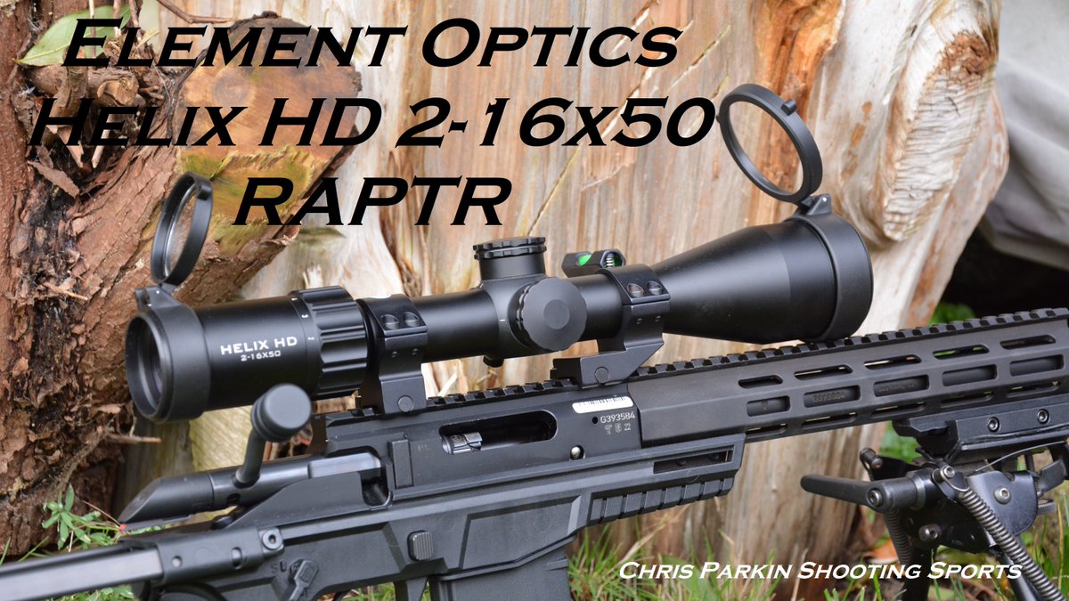 SportsmanSGC's tweet image. Hot off the heels of its release the Element Optics Helix HD 2-16x50 RAPTR SFP has been reviewed by Chris Parkin. Check it out here: youtu.be/o43ggsmA6Bw

Shop here: sportsmanguncentre.co.uk/element-optics…

#elementoptics #optic #scope #helix #elementhelix #helixhd #elementhelixhd