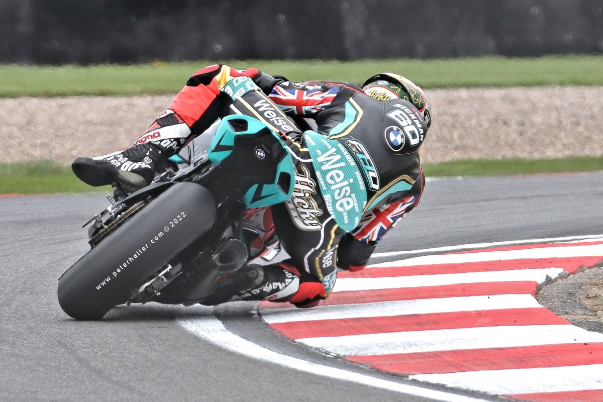 Peter Hickman in action during the 2021 BSB season. Bonus point if you can name the corner..