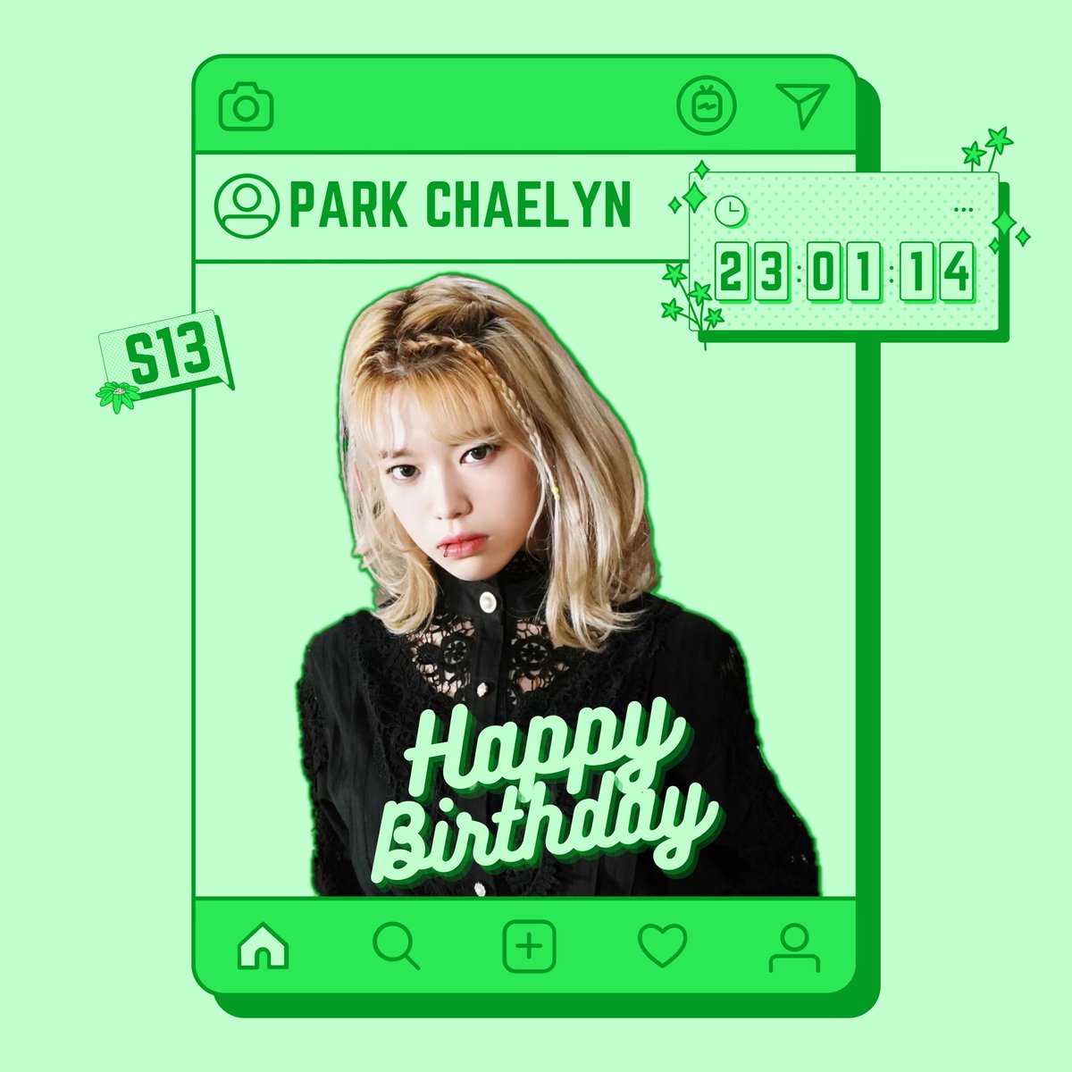 shah_13_'s tweet photo. [🥳] Happy Birthday to Park Chaelyn of UiU!

#HappyChaelynDay
#UiU #Chaelyn

👉 https://t.co/psMpYrQAuq https://t.co/SOLi4pVynR