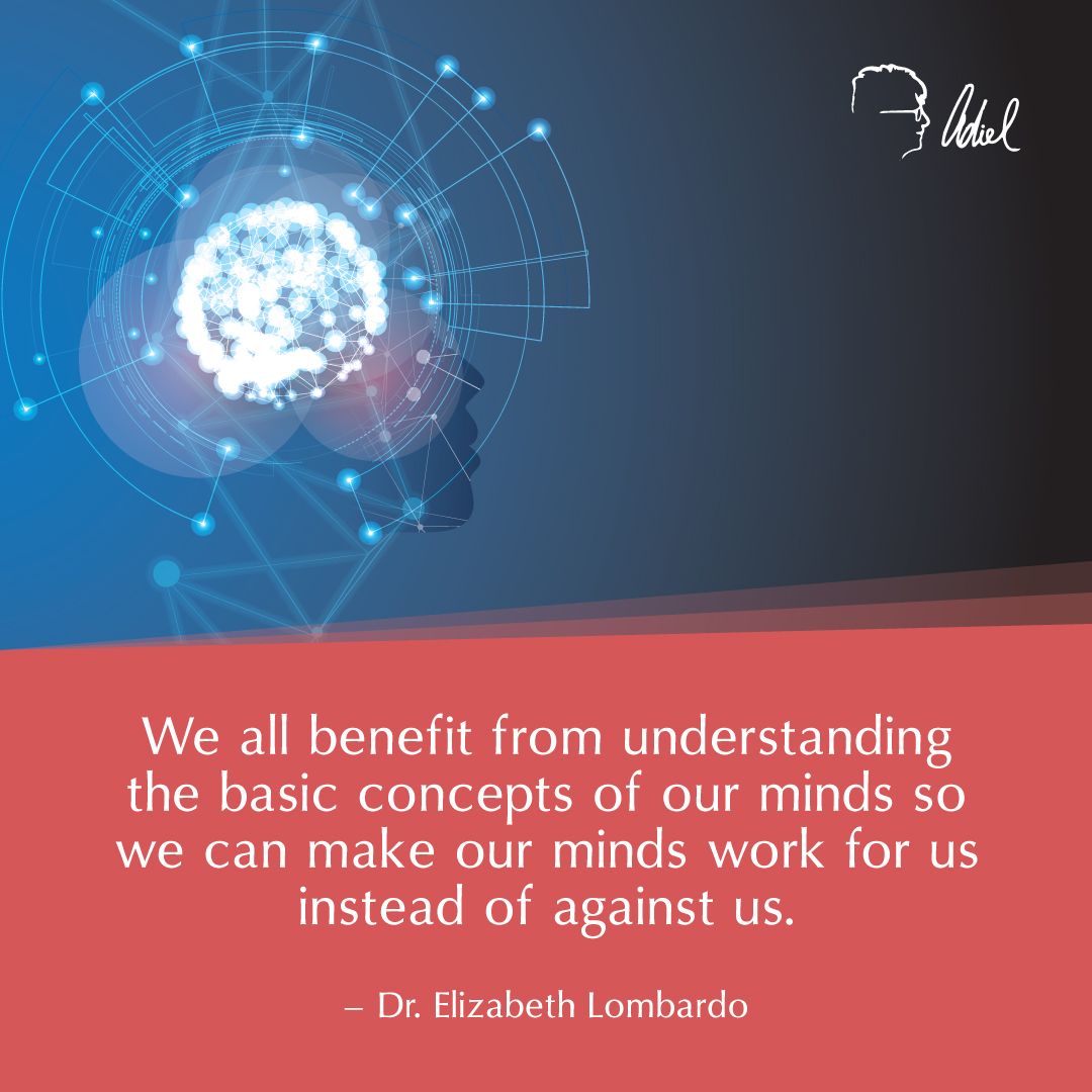 adielgorel's tweet image. We all benefit from understanding the #basicconcepts of our minds so we can make our #minds work for instead of against us. – Dr. Elizabeth Lombardo

More about her work as a clinical psychologist, author, and inspirational public speaker youtu.be/HoQqbSw847Q