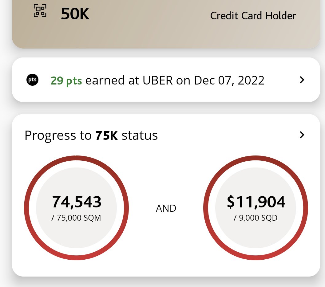 ssoock's tweet photo. Thanks for nothing @Aeroplan @AirCanada. Asked to get bumped to 75k status for 2023, offered to pay to upgrade, just let me know etc. Guess being 99.4% of the way there doesn't qualify for a courtesy? 🤷‍♂️ https://t.co/qIdnuKdfaW