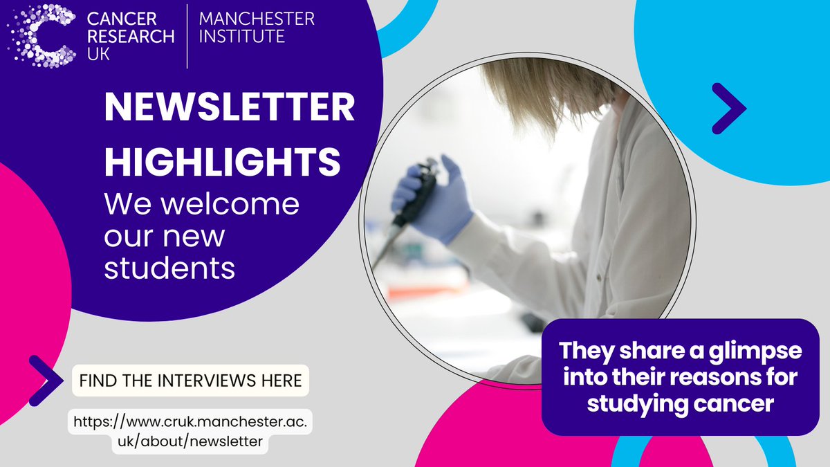 CRUK Manchester Institute tweet media