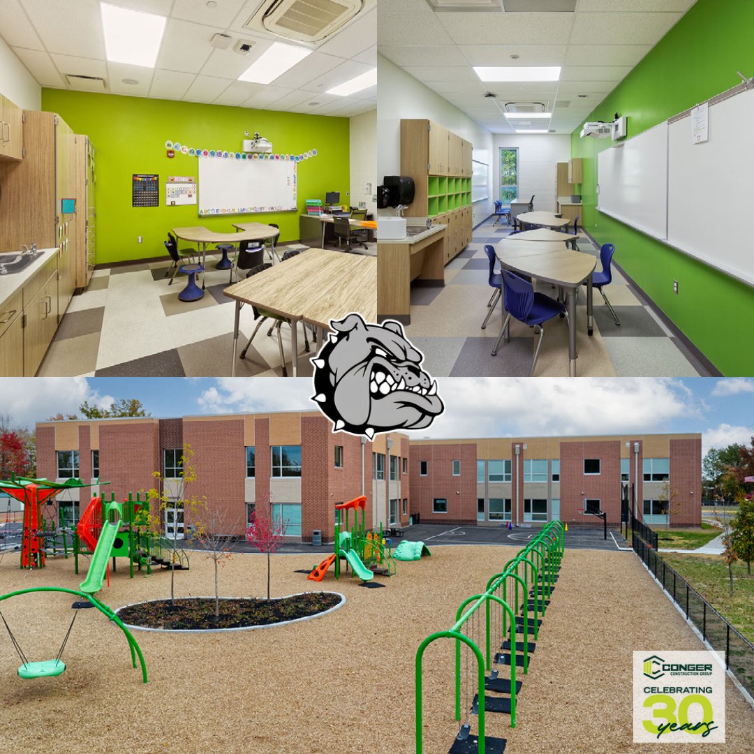 Conger Construction Group (@congerbuilt) on Twitter photo Conger partnered with <a href="/Elevar_Design/">Elevar Design Group</a> to create this colorful addition to Batavia Elementary school this summer. It featured a 12,000 sf, two-story addition to the preexisting building and a new playground.
<a href="/bataviaschools/">Batavia Schools</a>
#CongerBuilt #BuildaSolidFuture #K12Construction Conger partnered with <a href="/Elevar_Design/">Elevar Design Group</a> to create this colorful addition to Batavia Elementary school this summer. It featured a 12,000 sf, two-story addition to the preexisting building and a new playground.
<a href="/bataviaschools/">Batavia Schools</a>
#CongerBuilt #BuildaSolidFuture #K12Construction