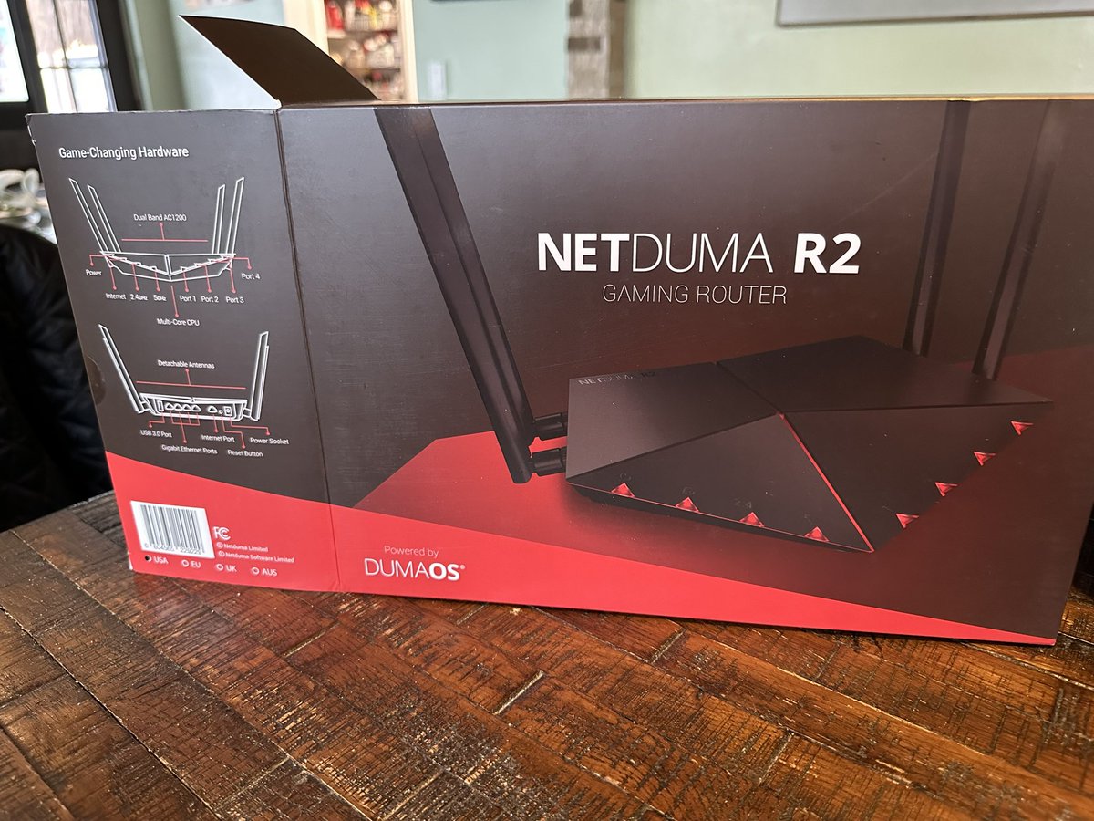 b3llb0y_gaming's tweet photo. Installing this Bad Boy today! #netduma #dumaos Net Duma R2!! Good Luck Everybody Else. #nhl23 #MW2 https://t.co/CfRVwdbdM3