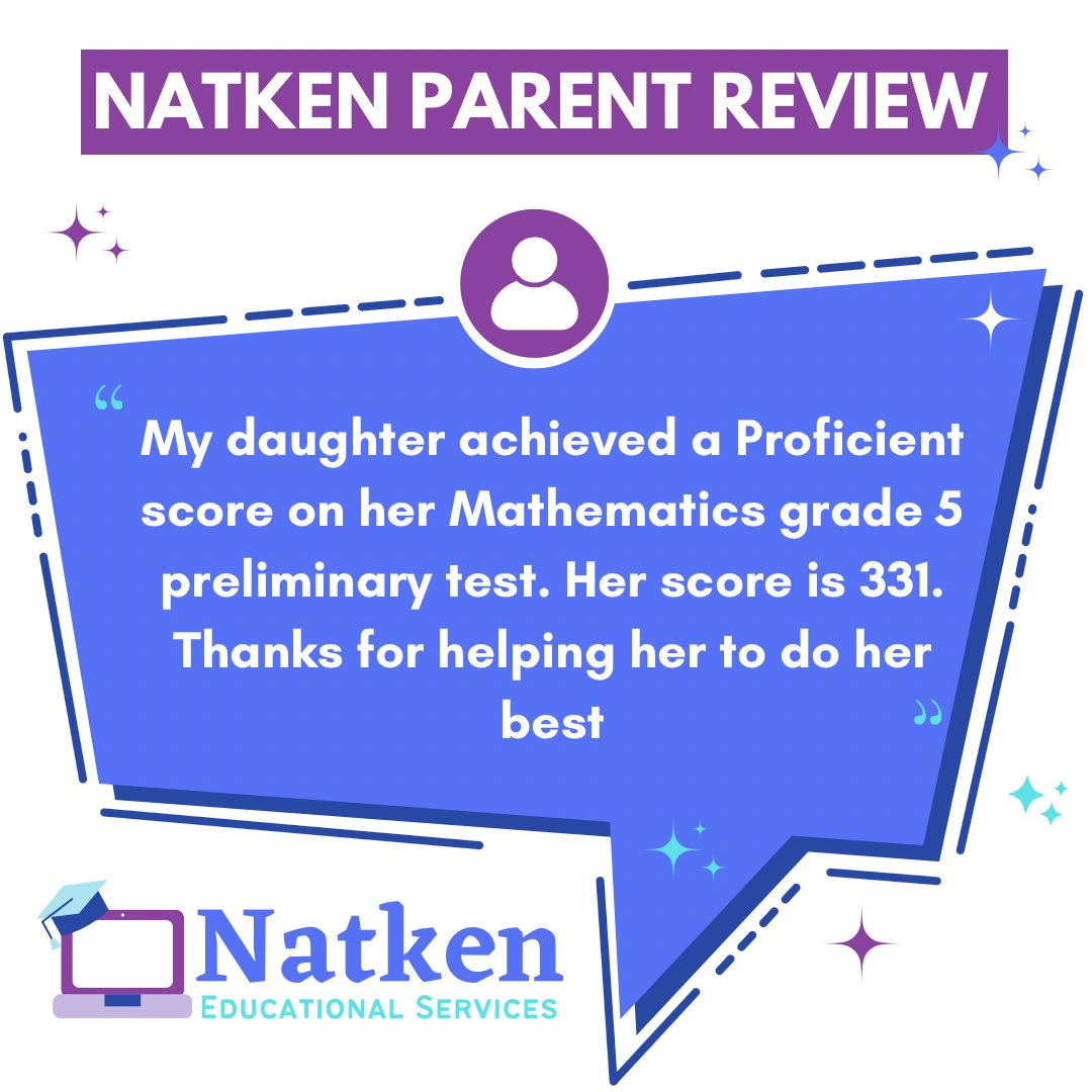 NatkenEducation's tweet photo. #CustomerReview #Natken

We love to see our students succeed! ❤️ https://t.co/8s1FYHdrz4