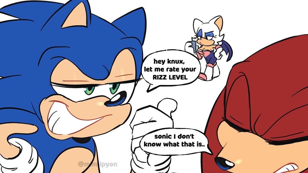 What's your Rizz level? 🥸
-
#sonic #SonicTheHedgehog #Knuckles 