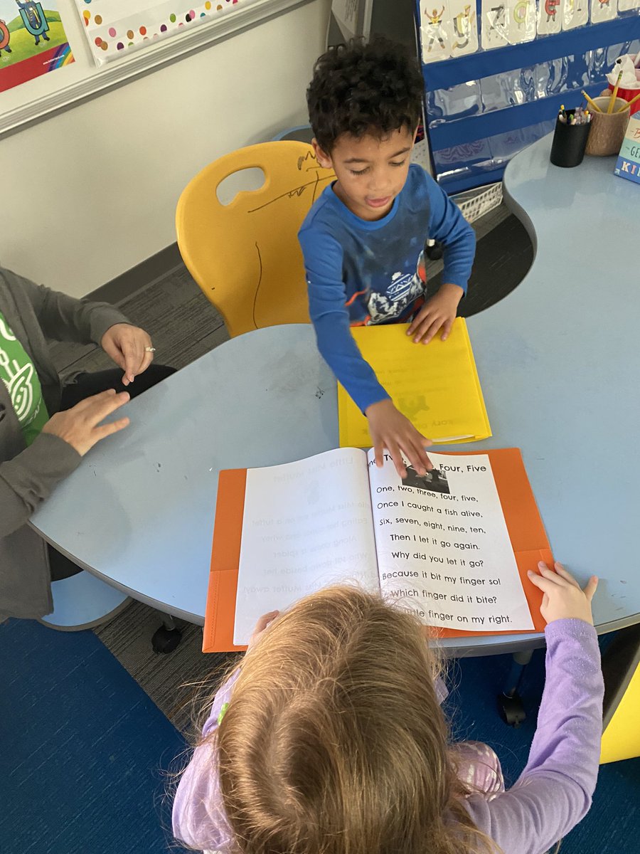 Today was a very exciting day! After several weeks of learning our <a href="/HeggertyPA/">Heggerty</a> weekly poems- we got our own poem books! Students loved reviewing their poems this Friday by reading to each other 📚 so proud of these little #bullfrogs 🐸