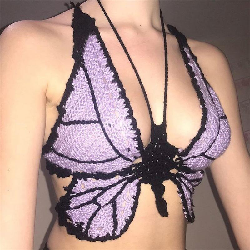 prettiestavenue's tweet photo. butterfly crochet top https://t.co/6y3AxbuXhL