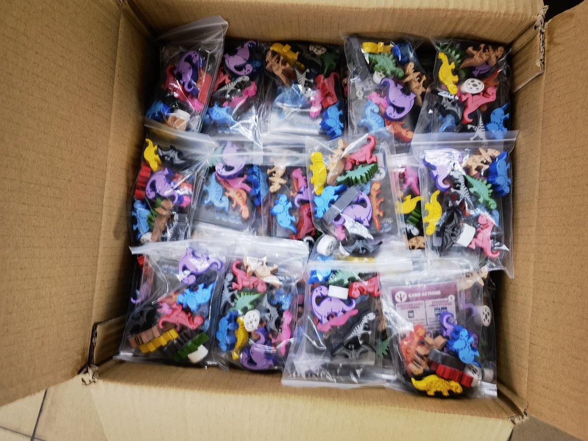 GAMES ARE ON ITS WAY!
Assembly is now done, packed, boxed, palleted, and being shipped as we speak. We can't wait for its arrival! We will update everyone when the games have arrived and start the process of getting the games shipped to everyone. Have an awesome Friday everyone!