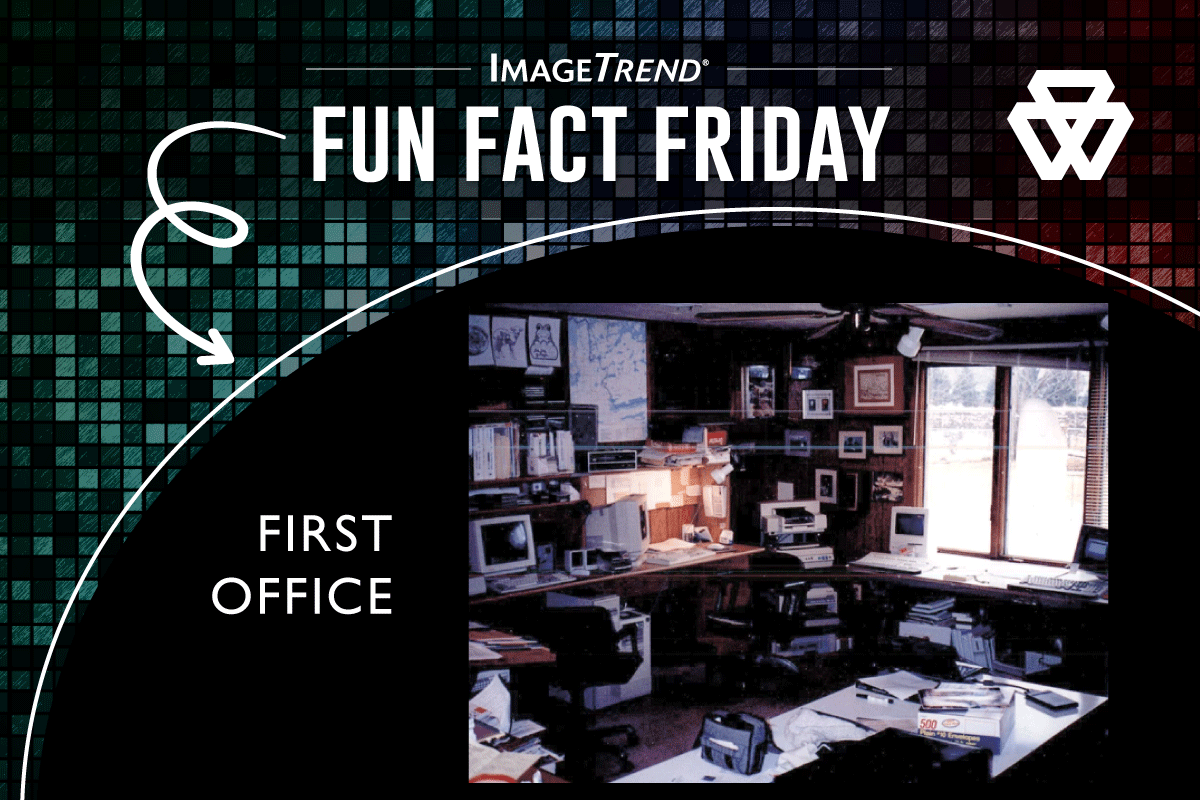 ImageTrend_LLC's tweet photo. In 1998, ImageTrend started as a home-based business with two (2) employees in a 320 square foot room in Lakeville, Minnesota.
#FunFactFriday #ImageTrend #FirstOffice #history

Learn more about our history at https://t.co/nf8ff3J6Gz https://t.co/nZGhEJdWMM