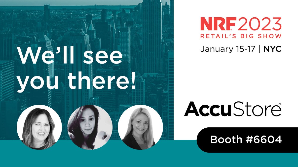 accustore's tweet image. We'll be there, will you? Demo the No. 1 store profiling technology at NRF booth #6604 in NYC, Jan. 15-17. Visit us online for more info: hubs.ly/Q01xWM4v0 #retailtechnology #retail #storeprofiling #virtualwalkthrough