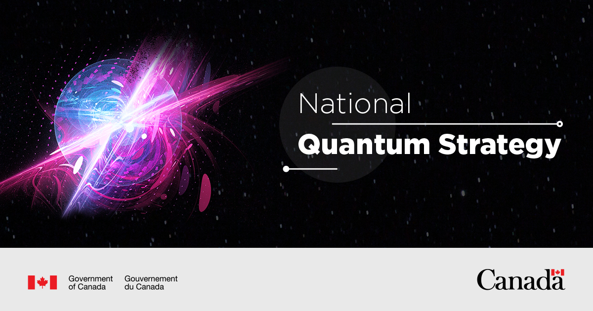 CDNScience's tweet photo. It’s a big day for quantum in Canada!

The #GoC launches Canada’s #NationalQuantumStrategy to strengthen Canadian research, talent and commercialization.

Learn more: https://t.co/GenGhCcBKC

#CdnScience https://t.co/bZMI9xDspo