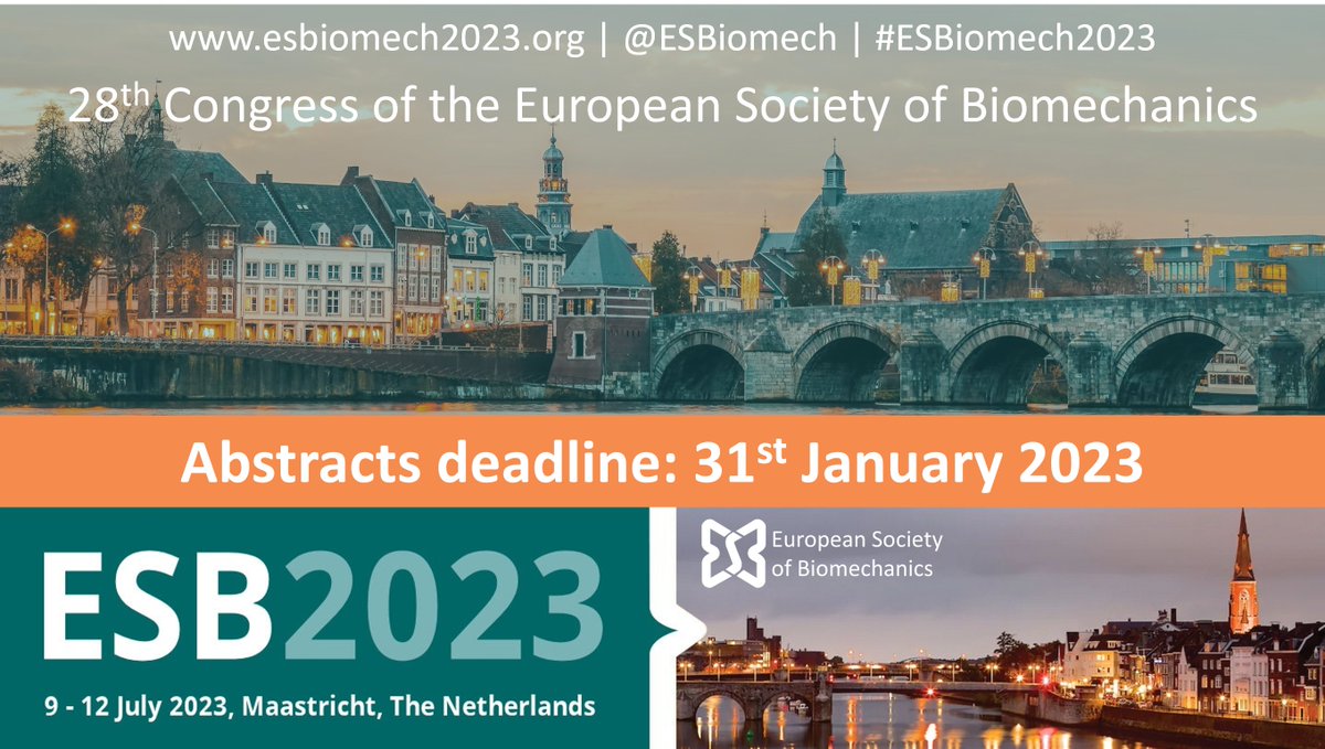 European Society of Biomechanics tweet media
