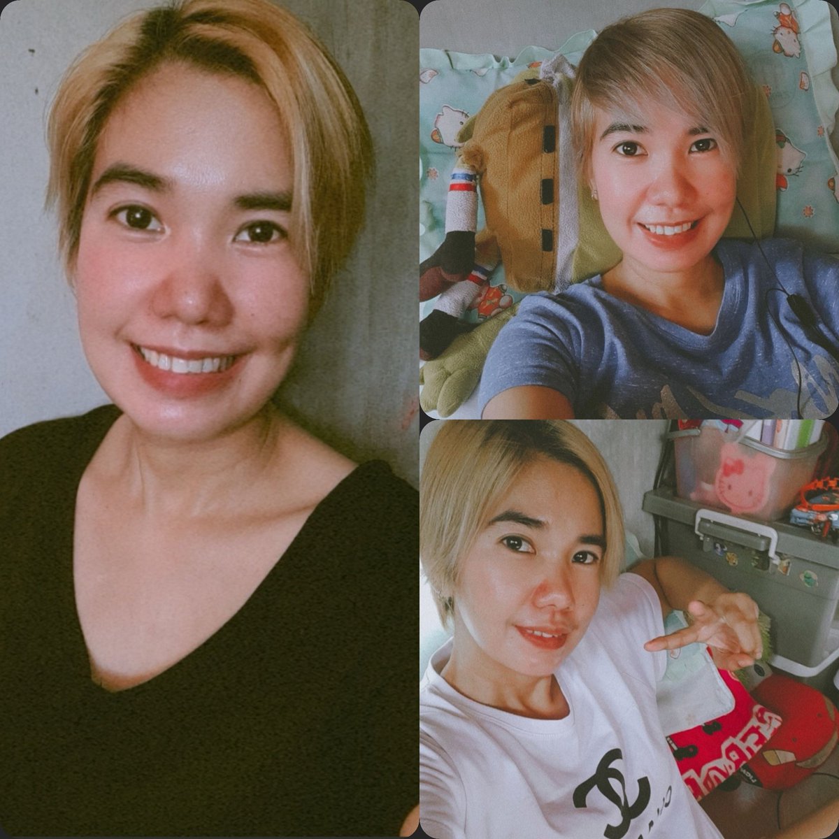 KEEPIN IT SIMPLE💜
I had short hair for a while but ended up loving it. The beauty of having a short hair is that I actually can wash and style it any way I want.😊
#shorthair #messyhairdontcare #nohassle #washandwear #itsoktobedifferent #styling #forachange