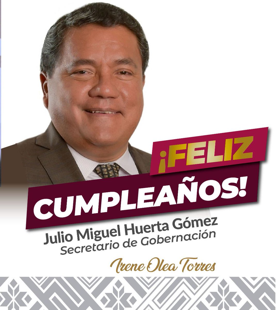 Mi querido Jefe <a href="/juliomiguelhg/">Julio Huerta</a>, le envío un fuerte abrazo por su cumpleaños, deseando que pase un día maravilloso en compañía de sus seres queridos.