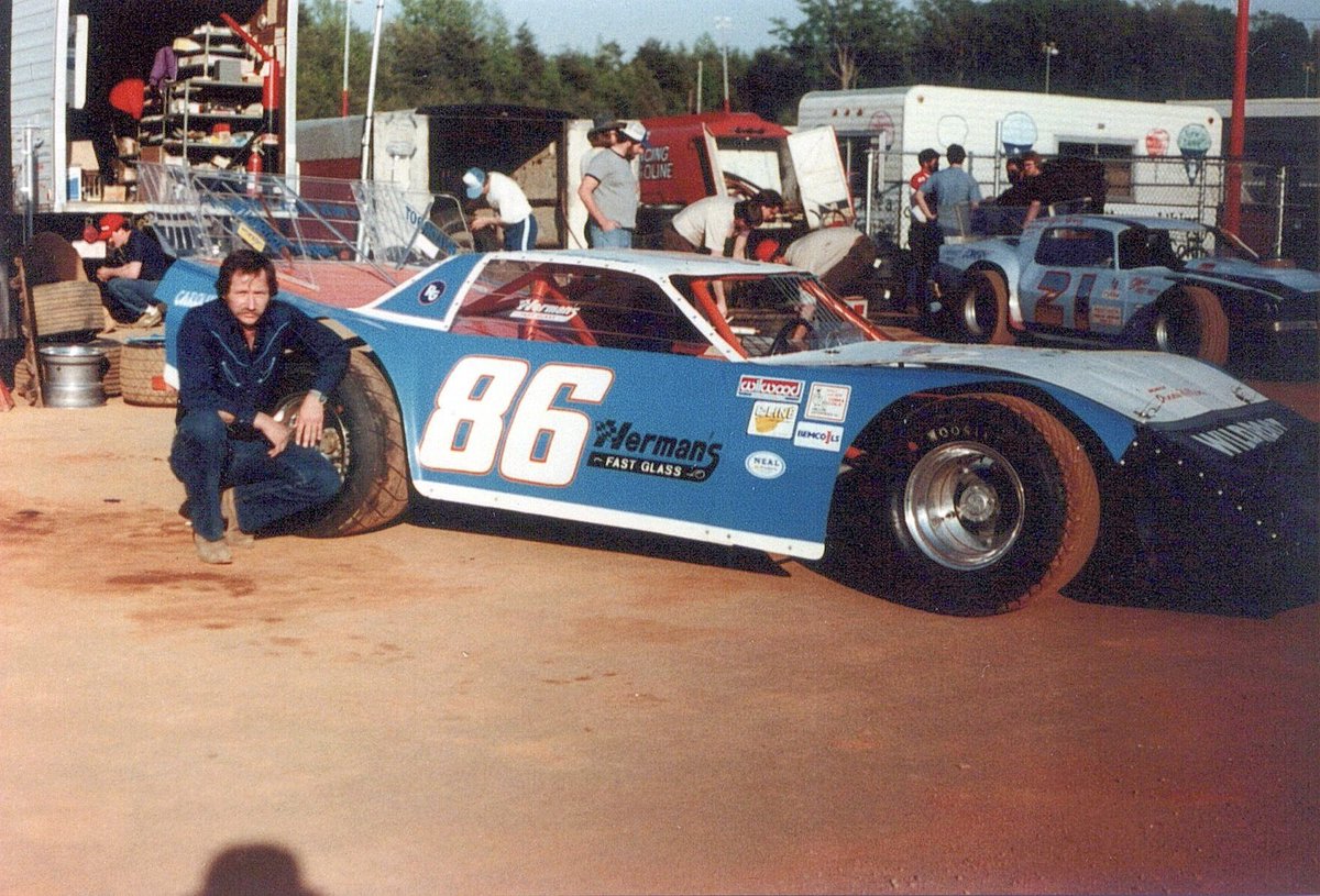 Not a ton of context other than the GOAT showing up to Metrolina Speedway to drive this car.