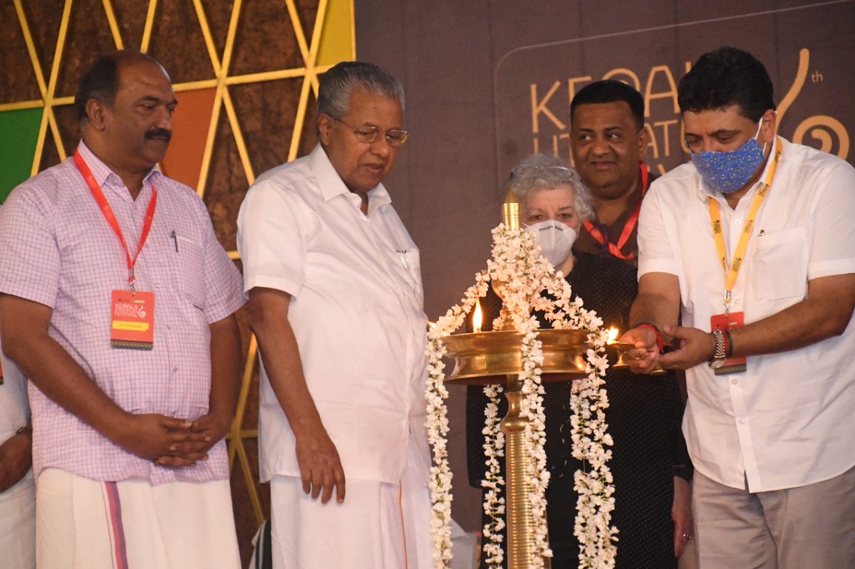 Thrilled to inaugurate #KLF2023 yesterday along with  CM @pinarayivijayan & other Kerala ministers, Nobel Laureate Ada E Yonath (Chemistry), Pop Icon Usha Uthup, Publisher Ravi Dee Cee  & others eminent guests

Memorable thought (Yonath): Science is the Literature of Nature🫡😊