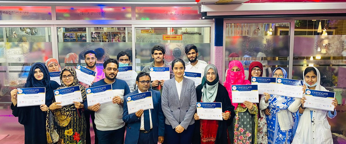 FuturisticLearn's tweet photo. Graduates of Super-Learning Workshop (January 11, 2023)
Book yourself for FREE upcoming workshop!
#karachi #FuturisticLearning #awareness #workshop #freeofcost #memorydevelopment #newskills https://t.co/uuOoCMLw97