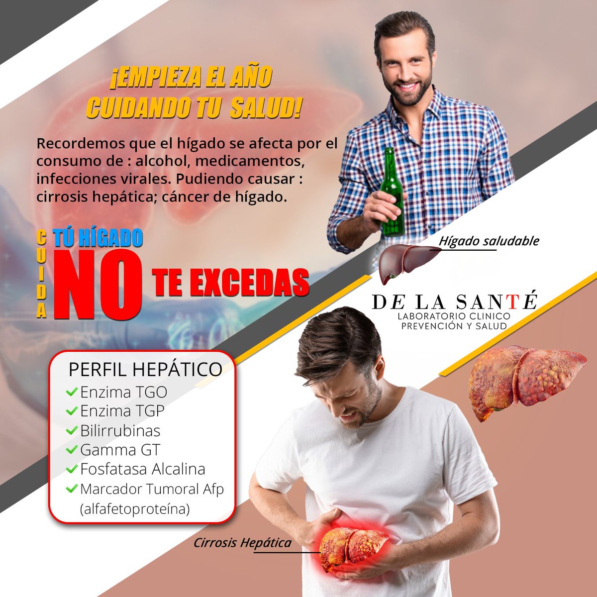 DeLaSanteLab's tweet photo. ¡NO TE EXCEDAS CONSUMIENDO ALCOHOL!  Cuida de tu hígado.
📲 WhatsApp: 914 165 199 / 923 419 956 / 980 729 809 #PerfilHepatico #higado #higadosano #higadosaludable #salud #lima #peru #limaperu #santiagodesurco #lamolina https://t.co/WmzgriDMbZ
